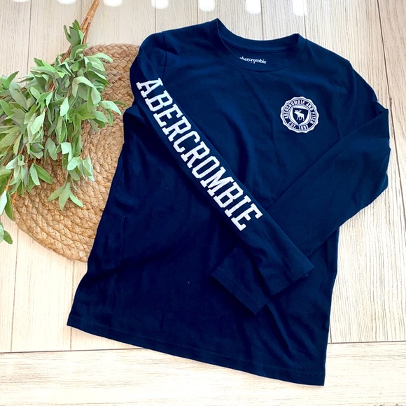 abercrombie kids Other - NWOT Abercrombie kids navy long sleeve shirt 11/12